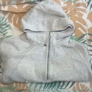 Lululemon Athletica Gray Scuba 1/4 Zip Hoodie